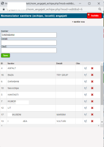 Aplicatie web pentru pontaj