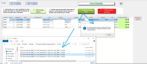 Program evidenta energie electrica, locuri consum, masuratori consum, generare si trimitere pe mail facturi